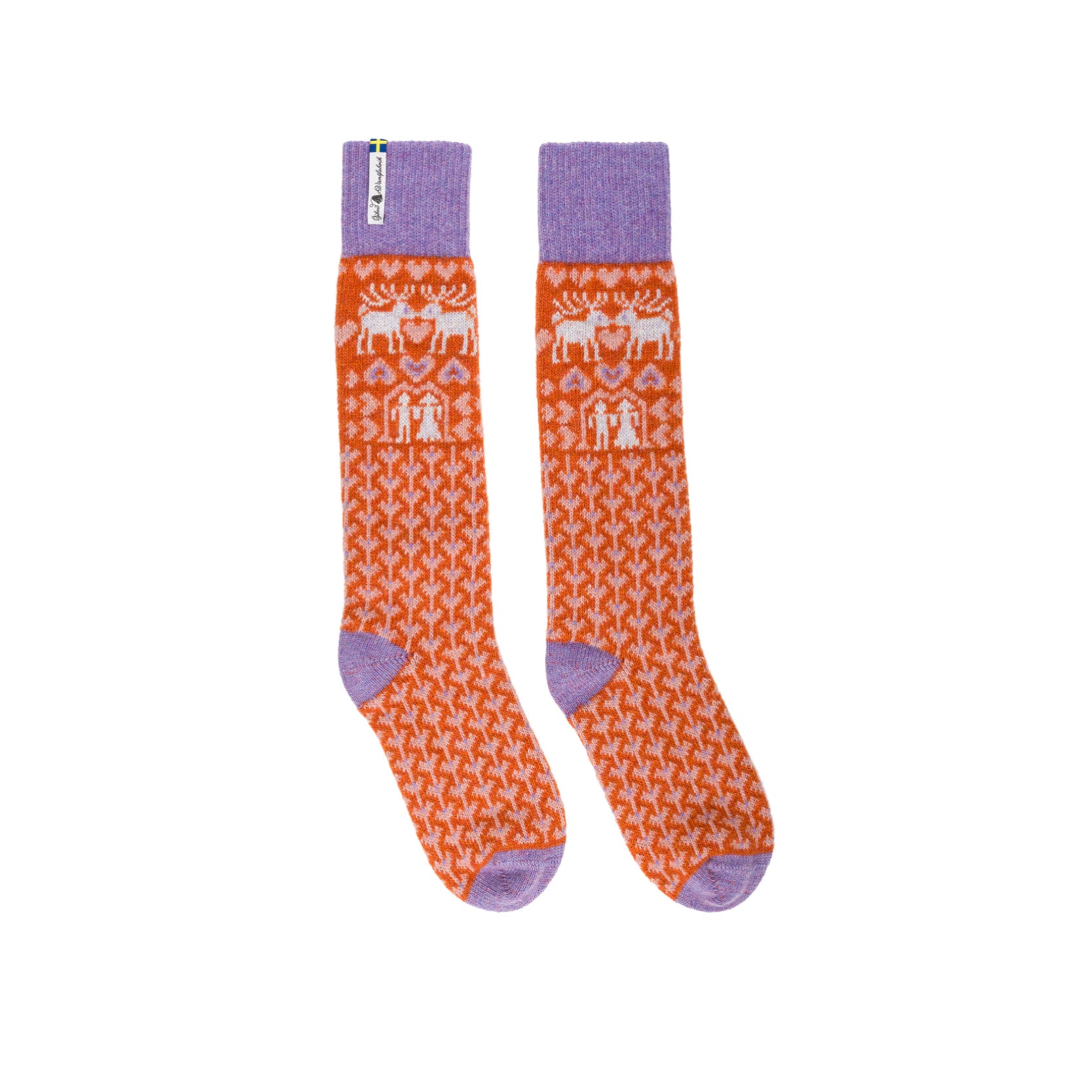 Wollsocken Ojbro I Fästfolk Estelle & Esbjörn