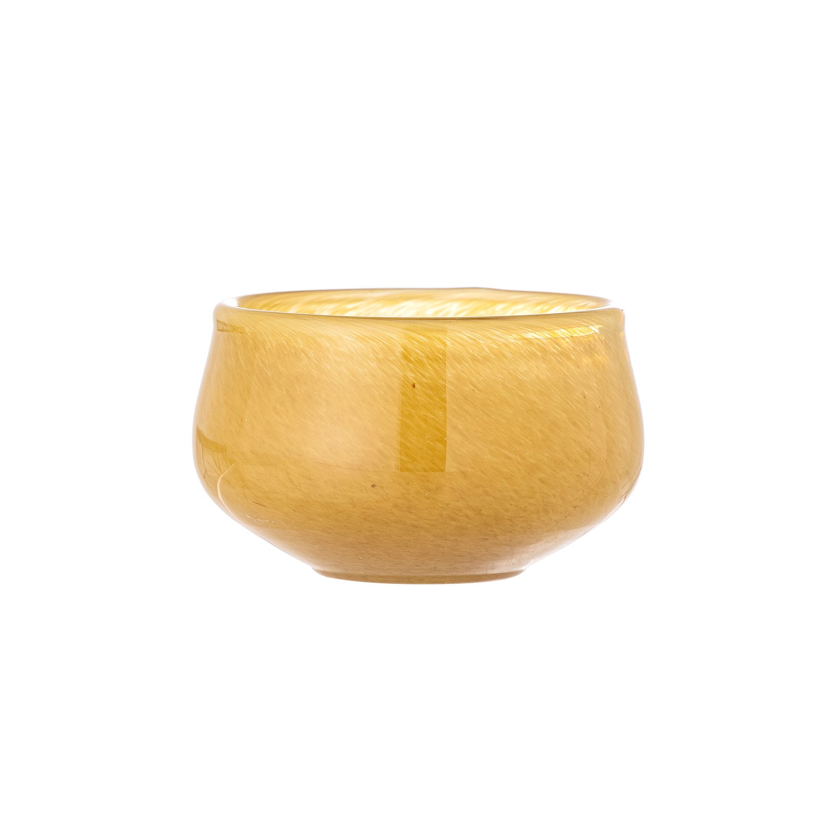 Teelichtglas Senf