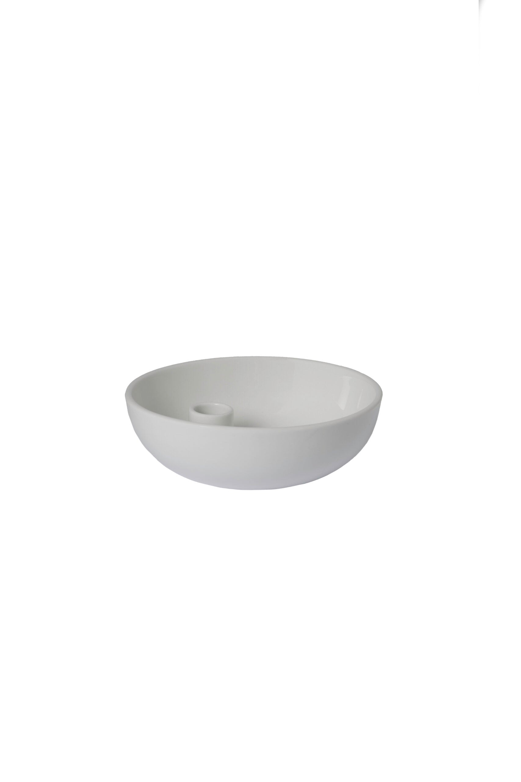 Kerzenhalter LIDATORP - ∅ 21 cm white glossy