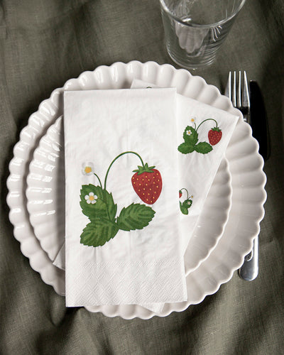Servietten ERDBEERE