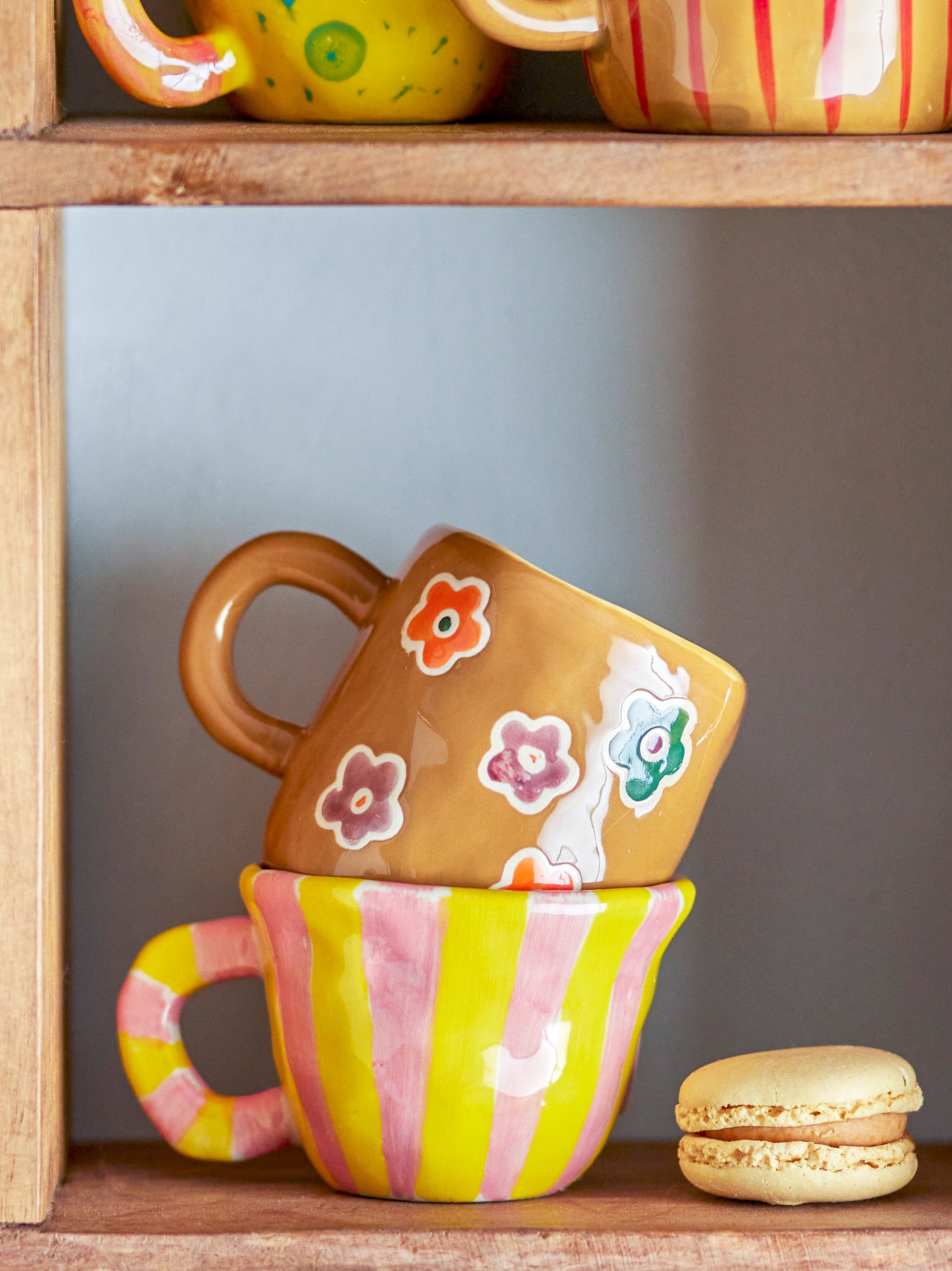 Tasse mit Streifen