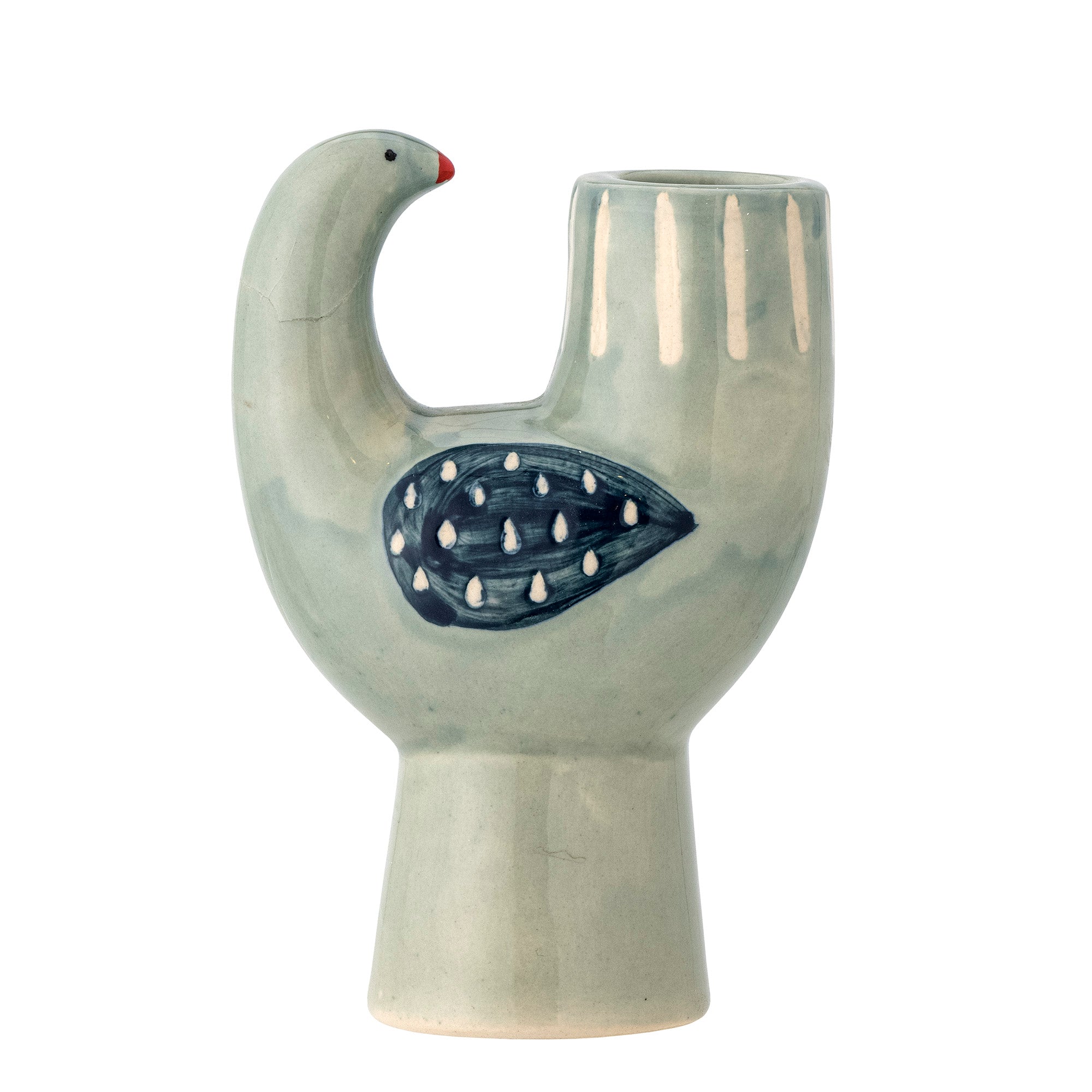 Kerzenhalter Vogel Trudy | blau