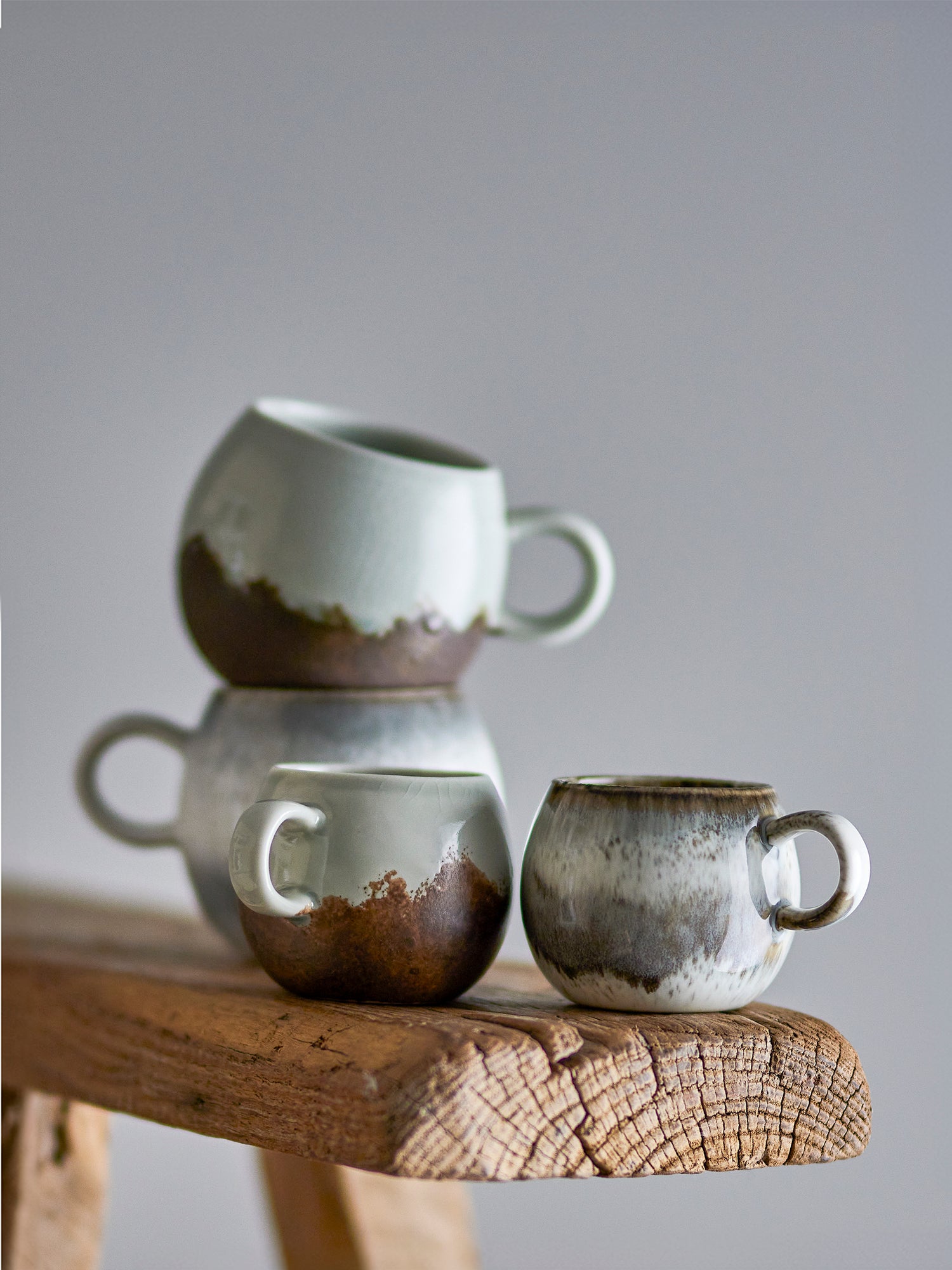 Becher Paula I grau