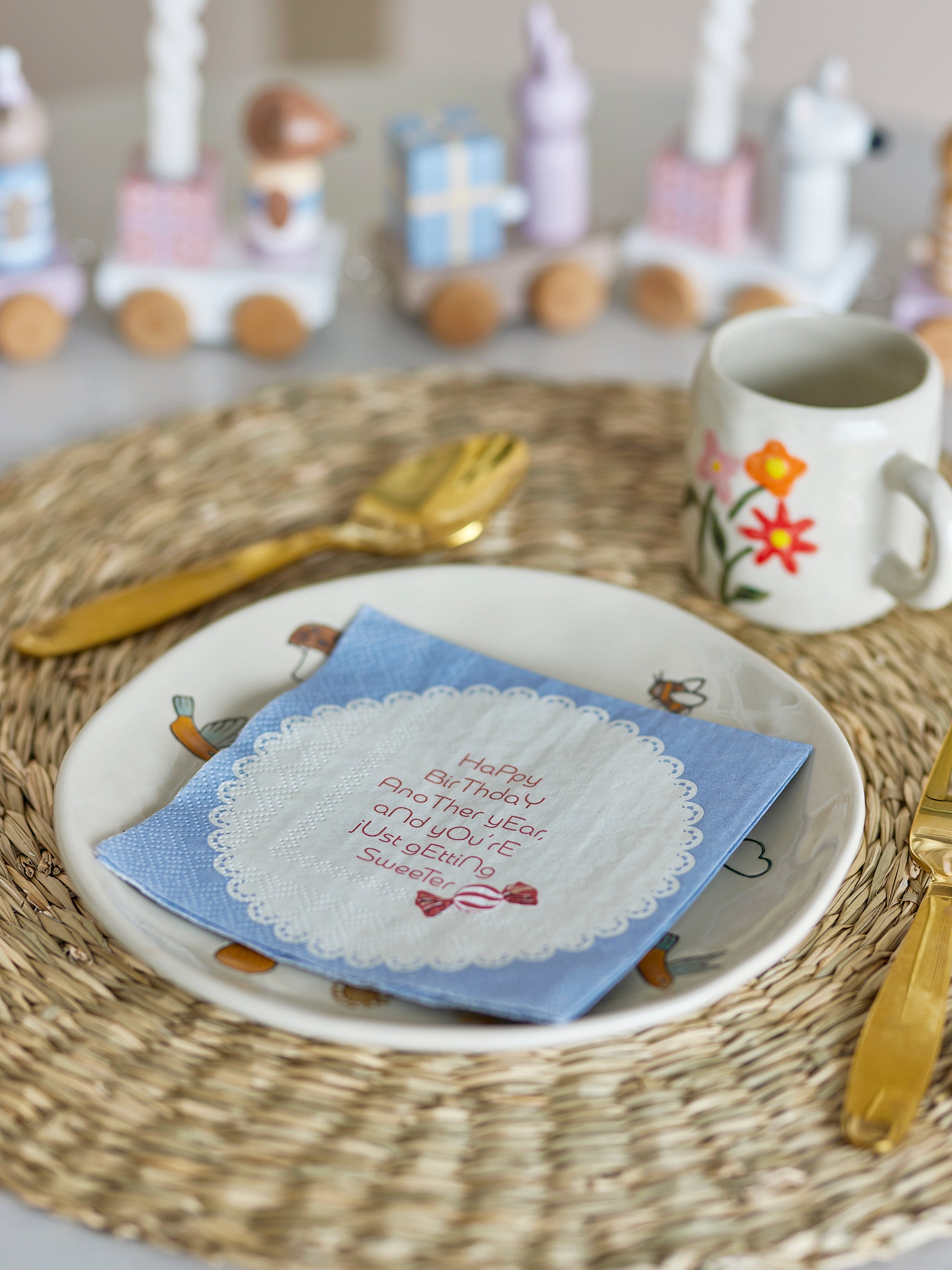 Geburtstags Serviette