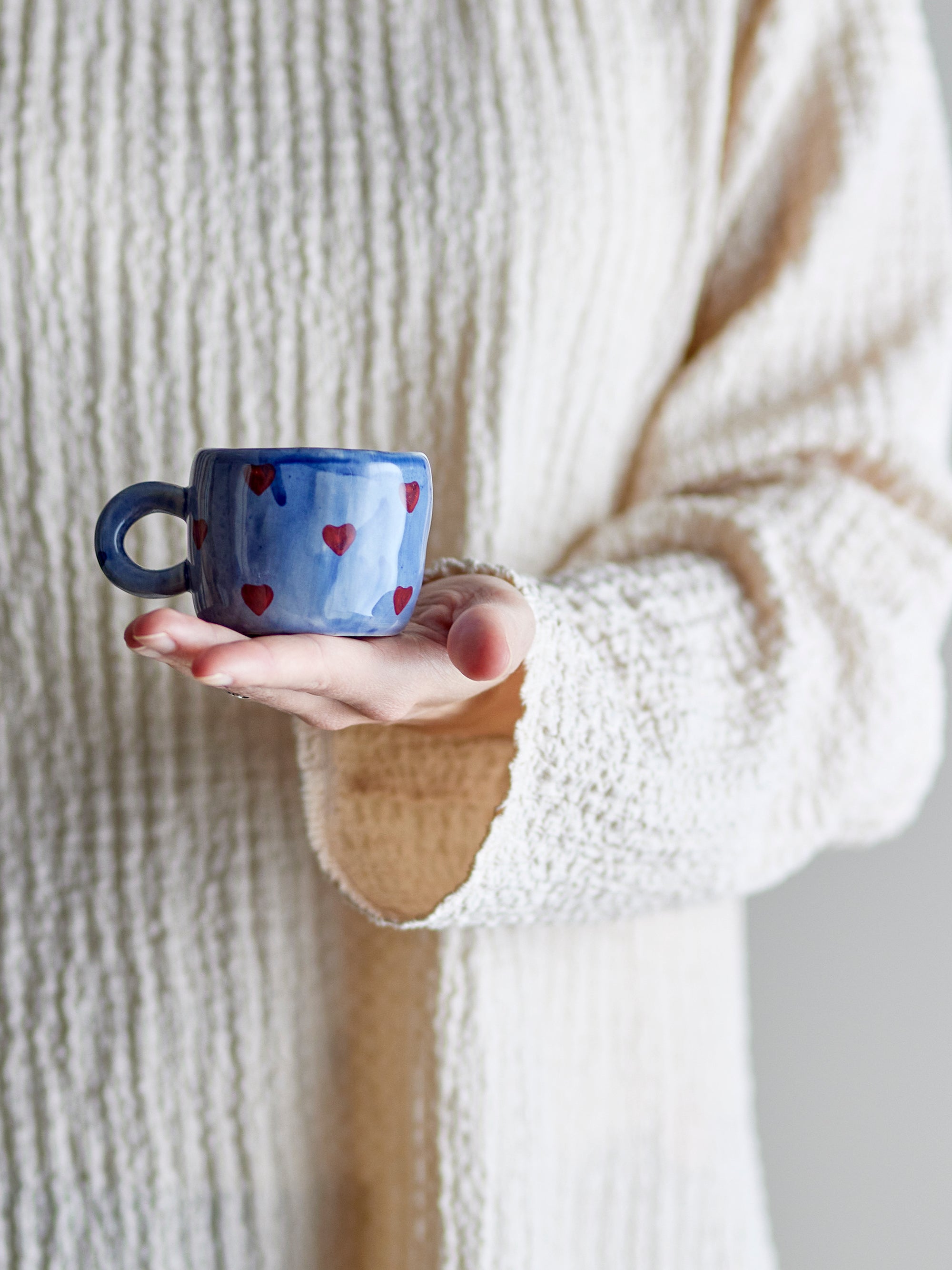Tasse mit Herzen