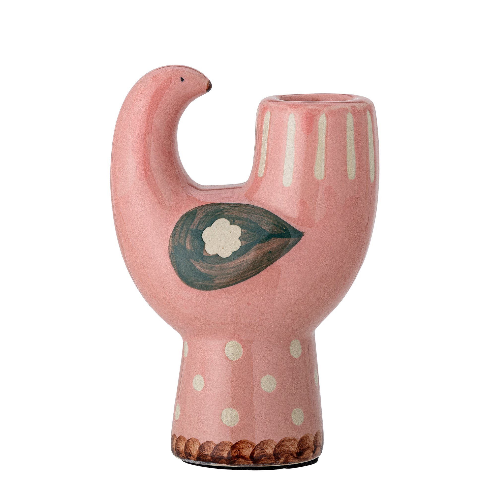 Kerzenhalter Vogel Trudy | rosa