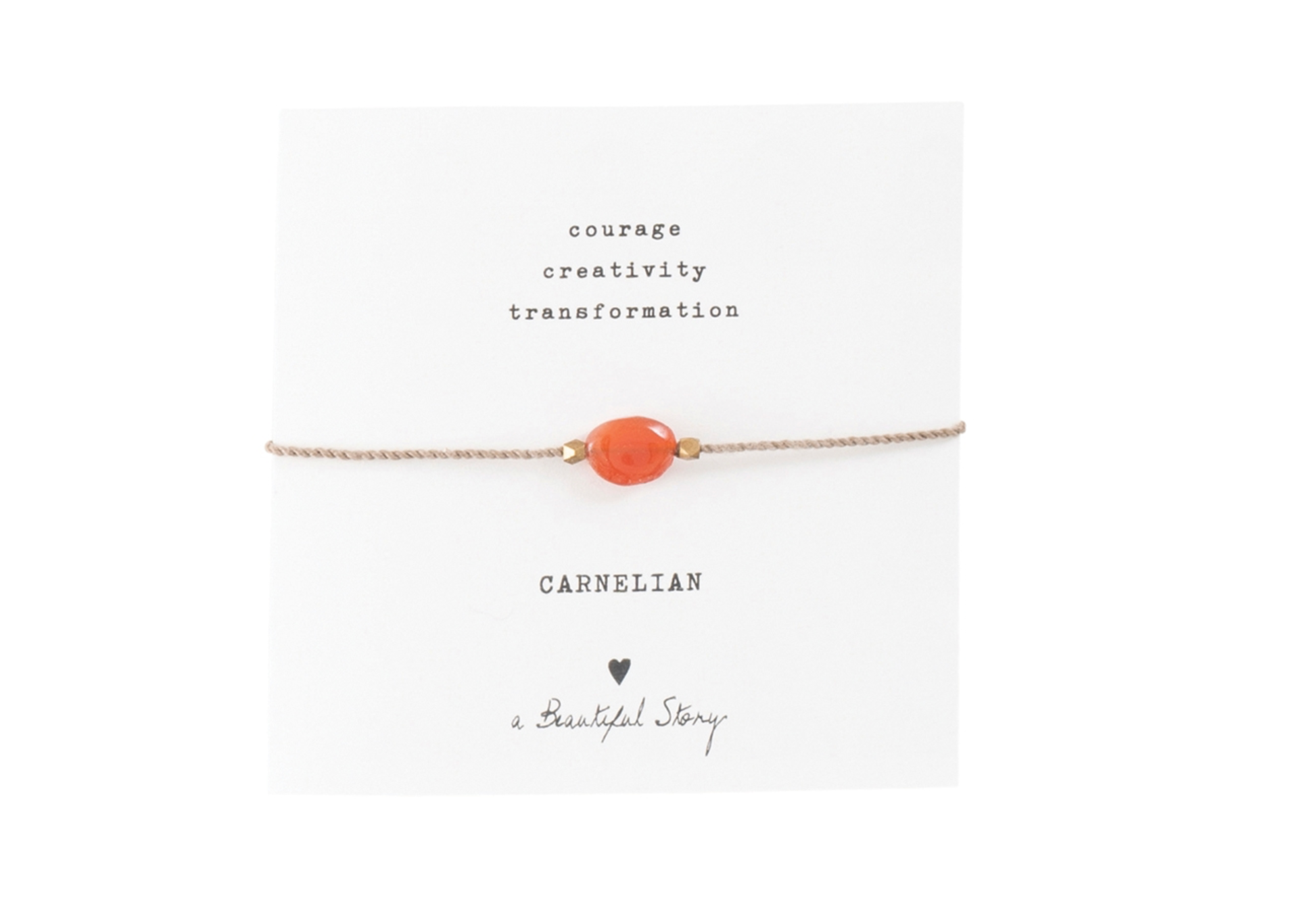Armband I Karneol Gold