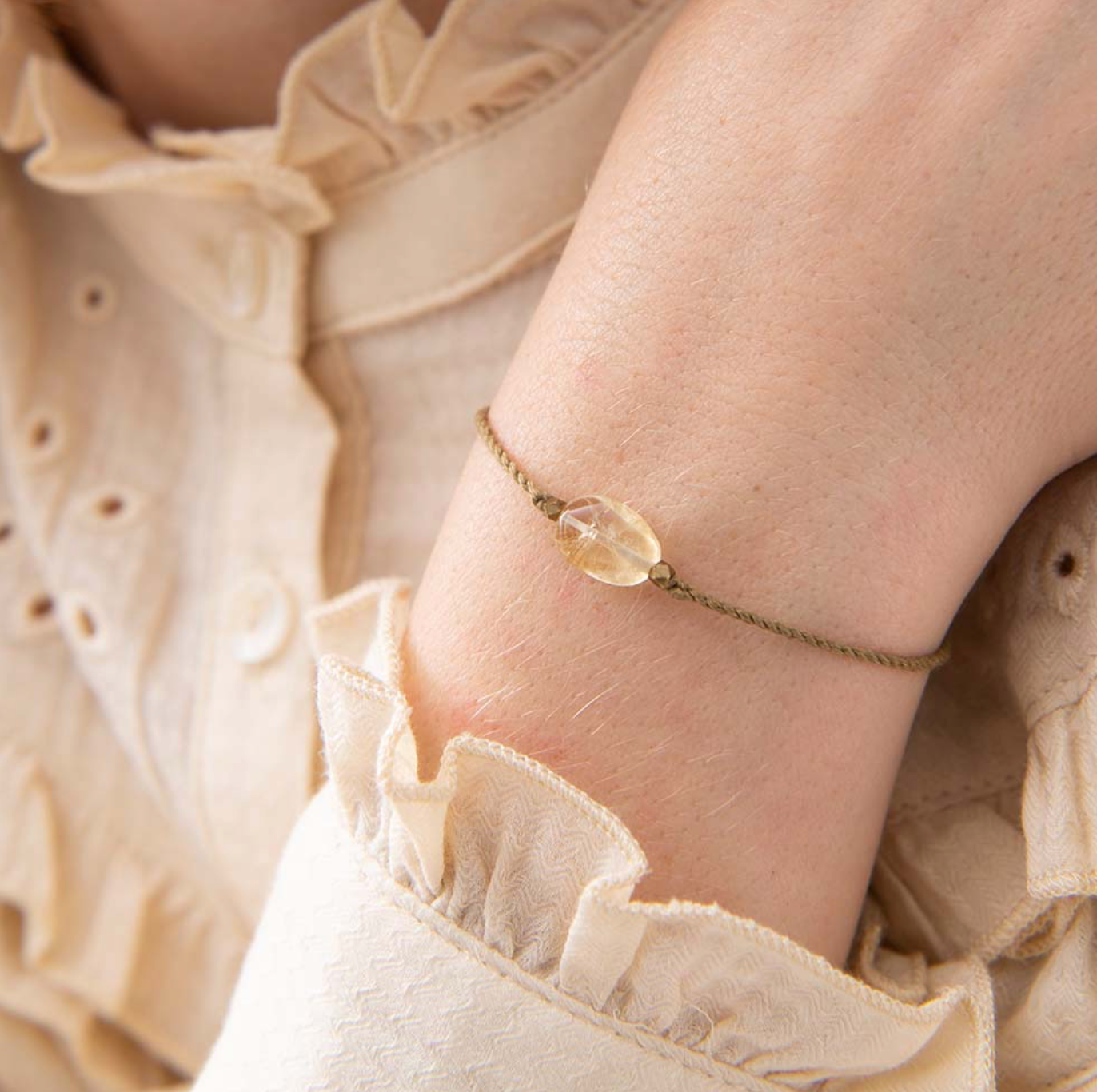 Armband I Citrin