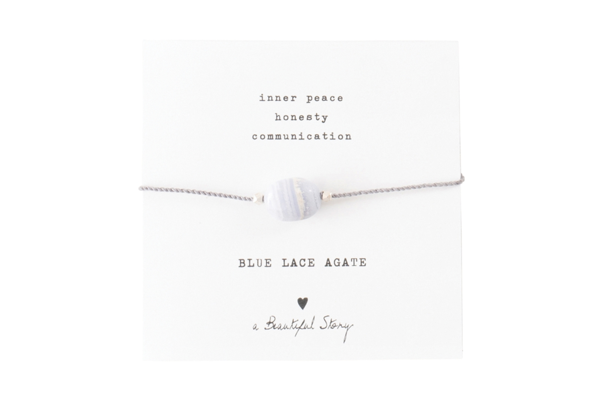 Armband I Blauer Achat
