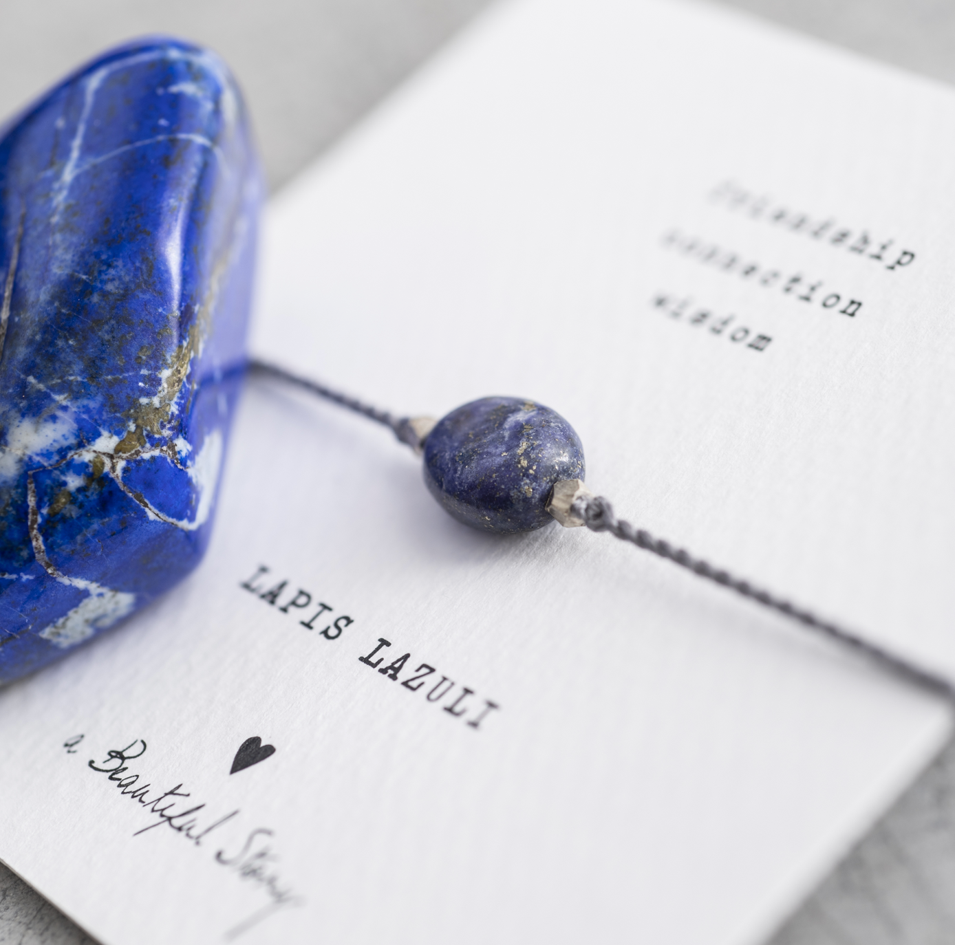 Armband I Lapislazuli