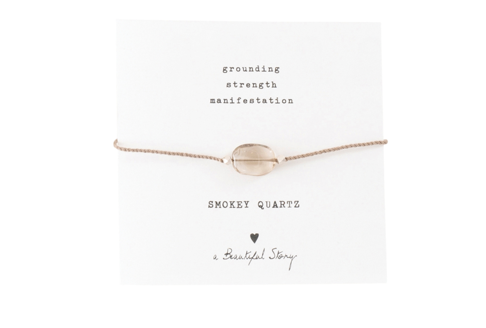 Armband I Rauchquarz