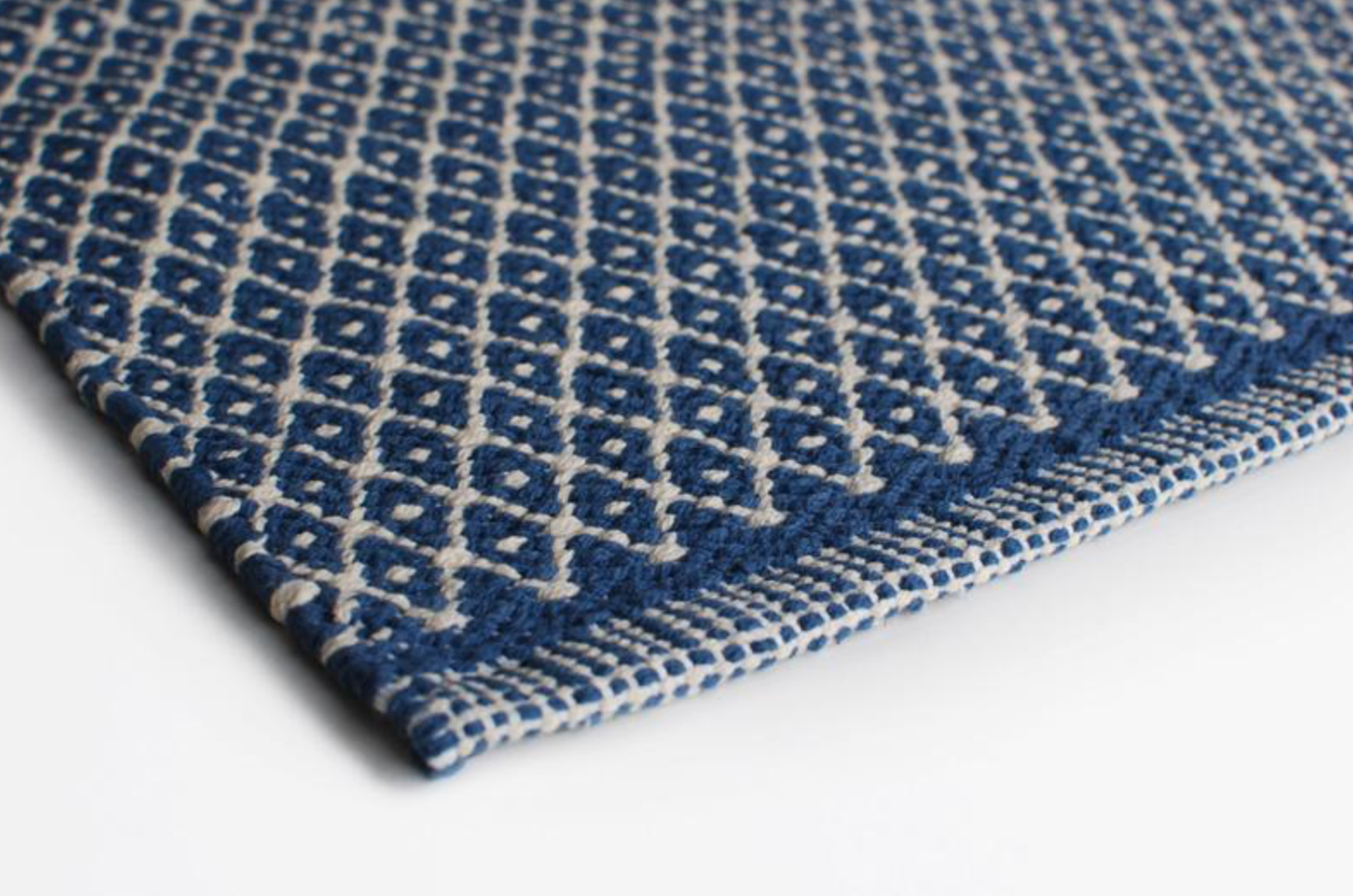 Teppich verschiedene Größen I blau