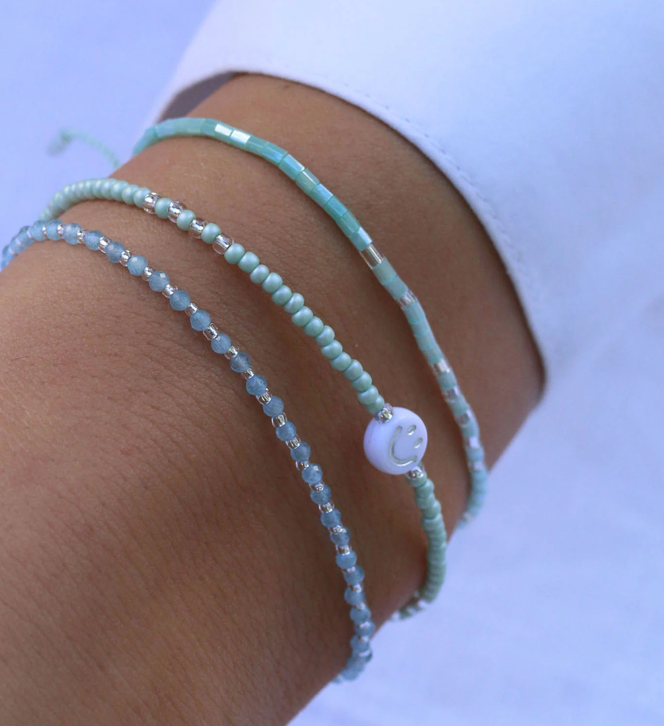 Armband I silber - Smile, it&