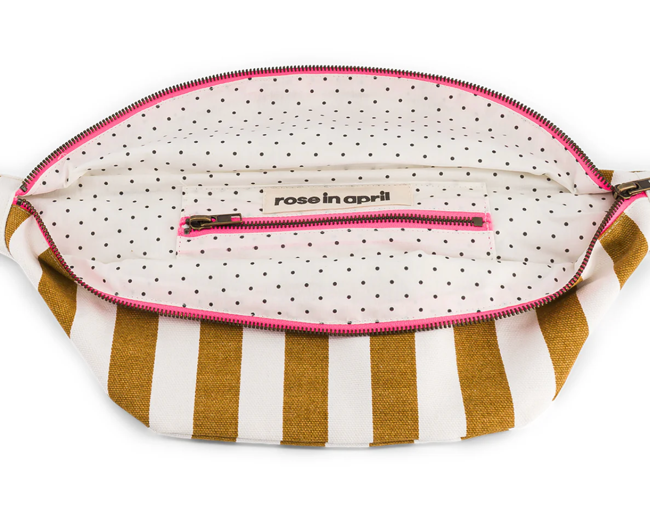 Bauchtasche I Caramel Streifen