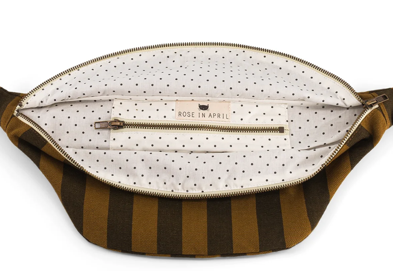 Bauchtasche I Oliv Streifen