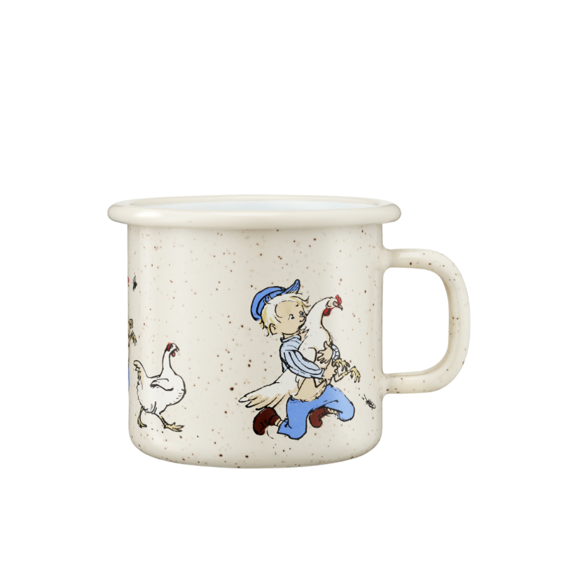Michel Emaille Becher I beige