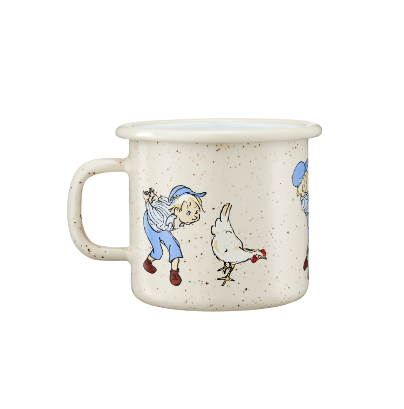 Michel Emaille Becher I beige