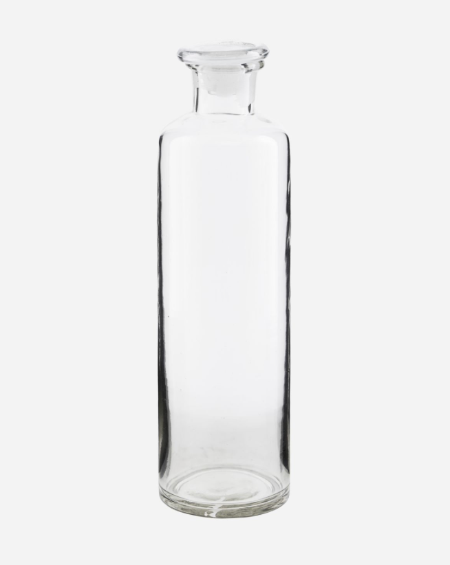 Glasflasche mit Deckel
