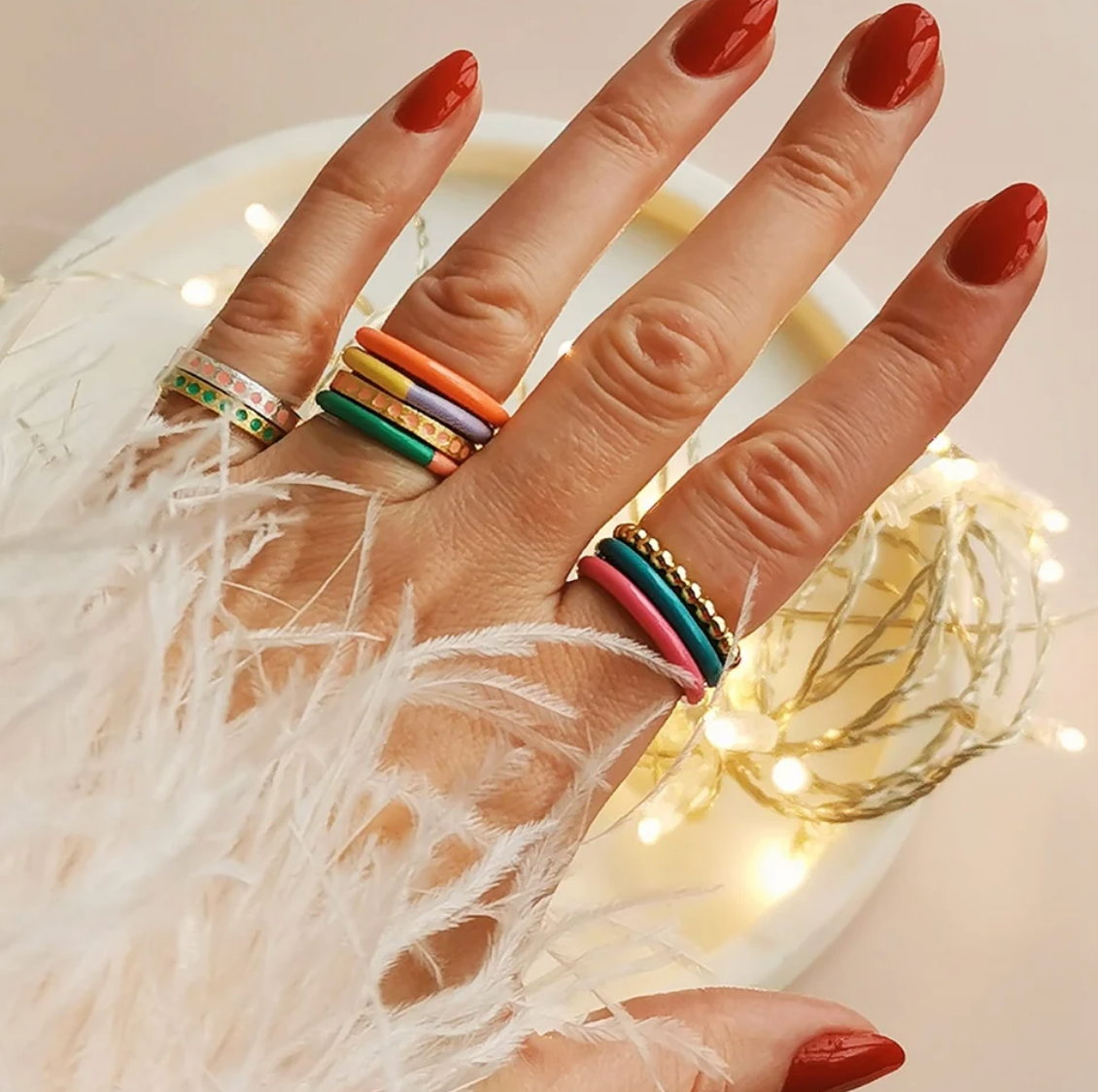 DOUBEL COLOUR RING