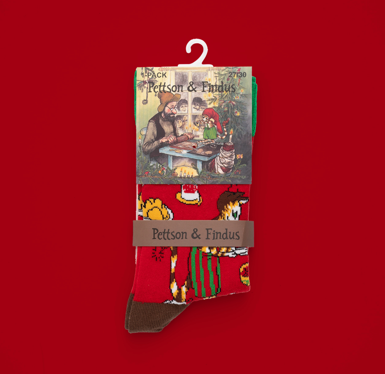 Petterson & Findus Socken I Jul