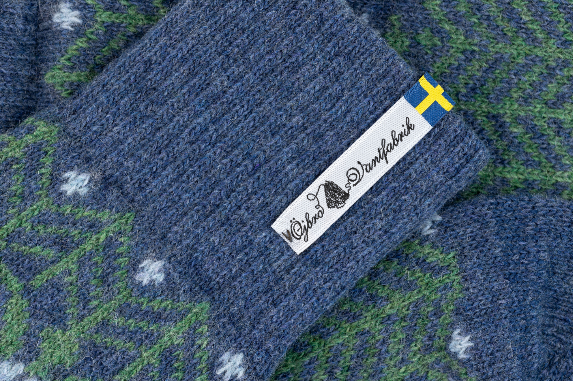 Wollsocken Ojbro I FAGER blue