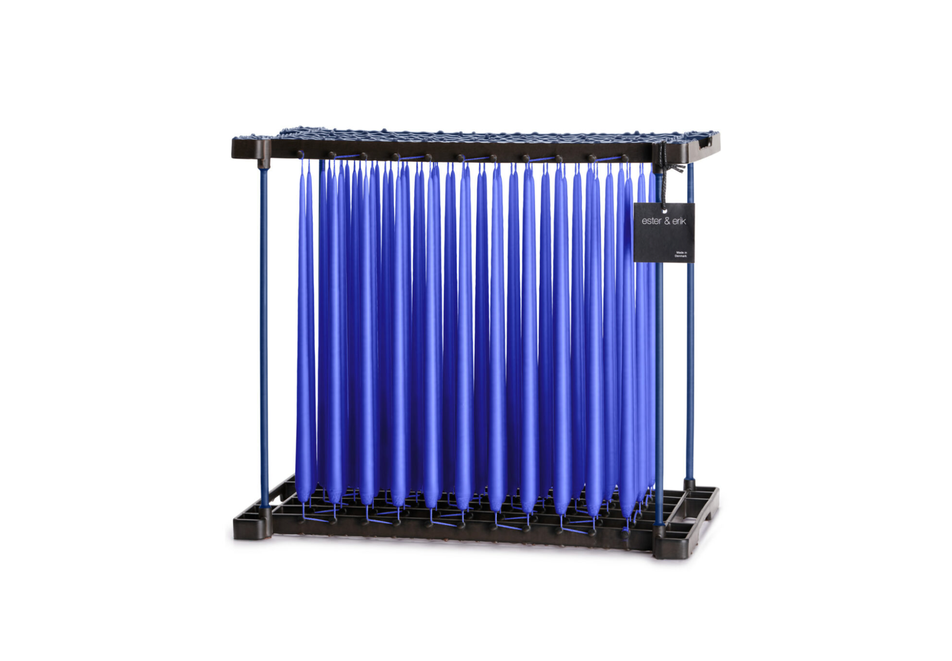Handgezogene Kerzen - 2 Stk. I cornflower