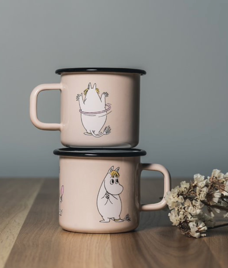 Moomin Emaillebecher I Snorkmaiden