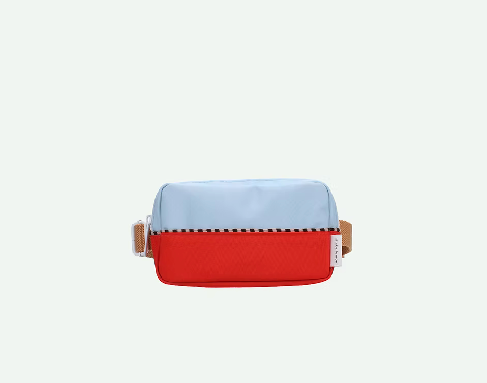 Bauchtasche I rot & blau