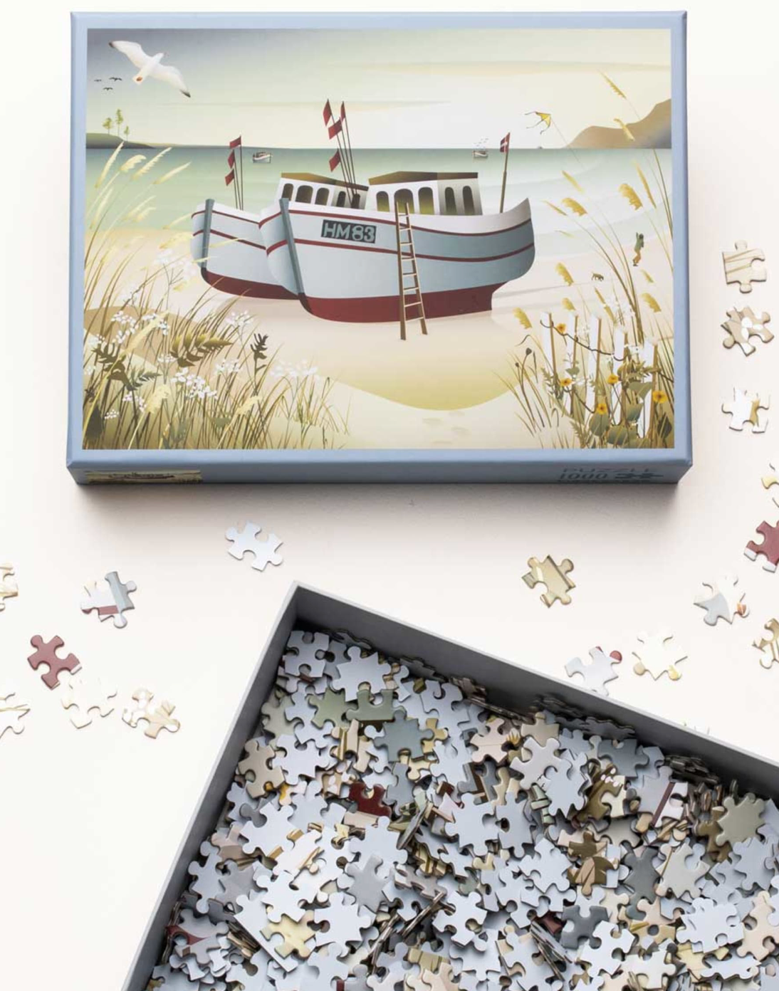 PUZZEL - BOOT - 1000 Teile