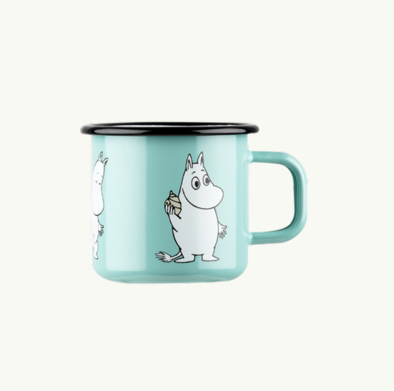 Moomin Emaillebecher I mint