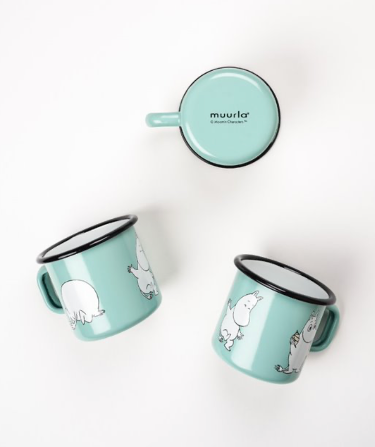 Moomin Emaillebecher I mint