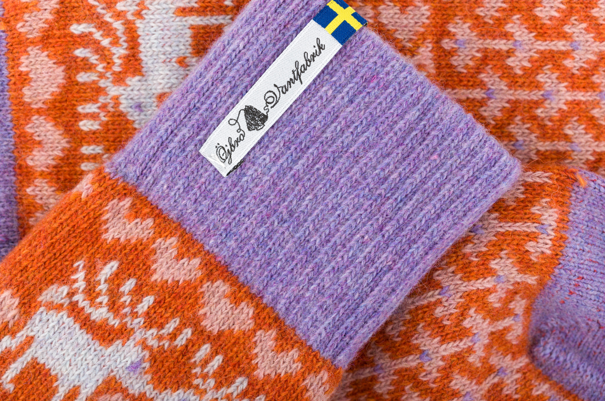 Wollsocken Ojbro I Fästfolk Estelle & Esbjörn