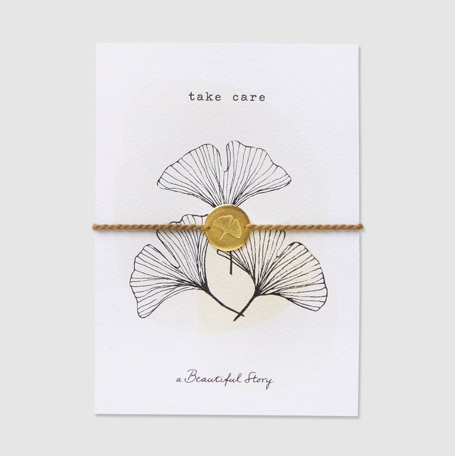 Schmuck Postkarte  I Take Care