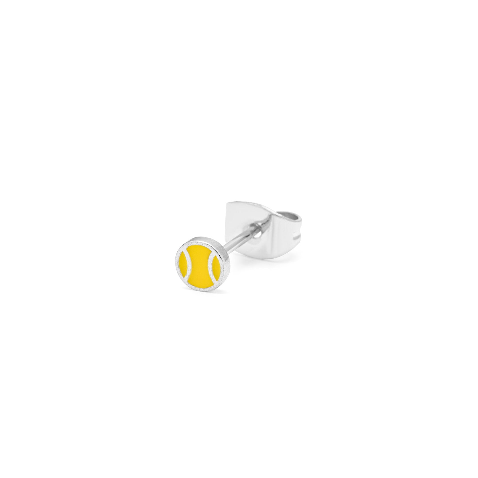 Tennisball Ohrring