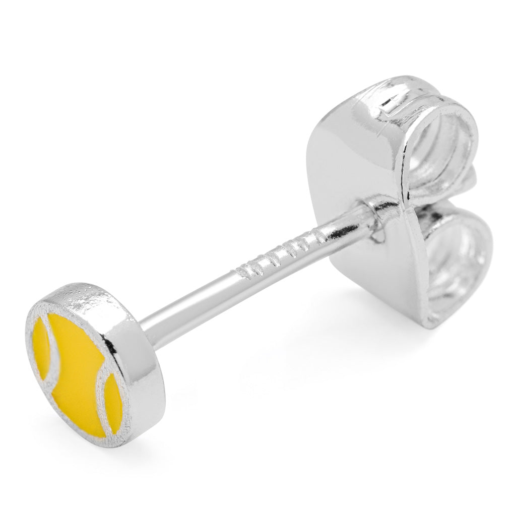 Tennisball Ohrring
