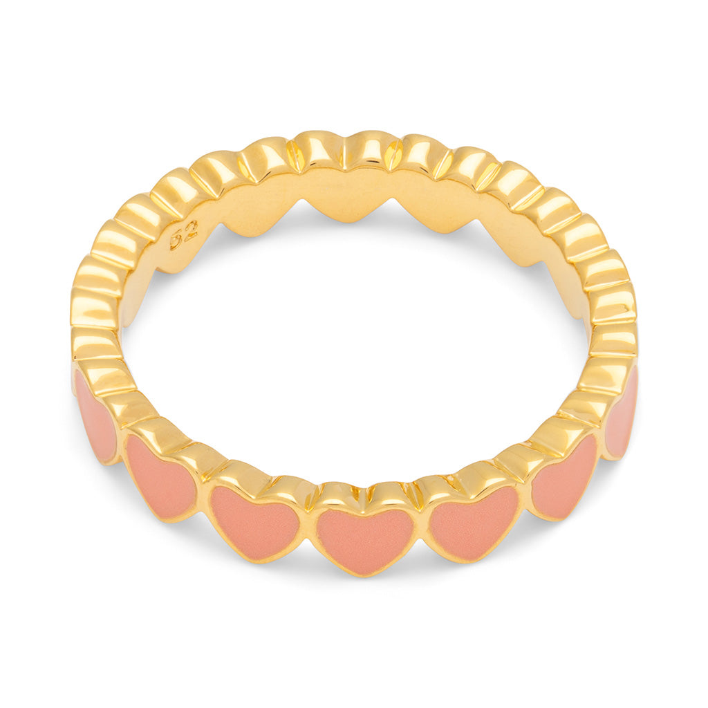 Herz Ring I rosa