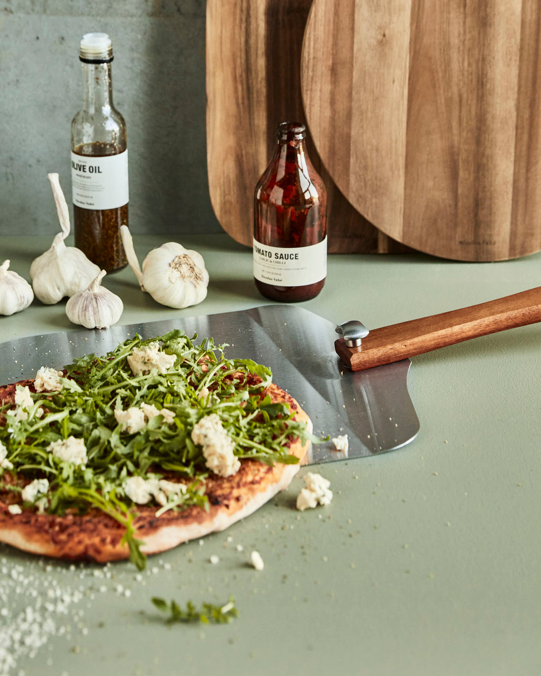 Pizzaschaufel, Natur