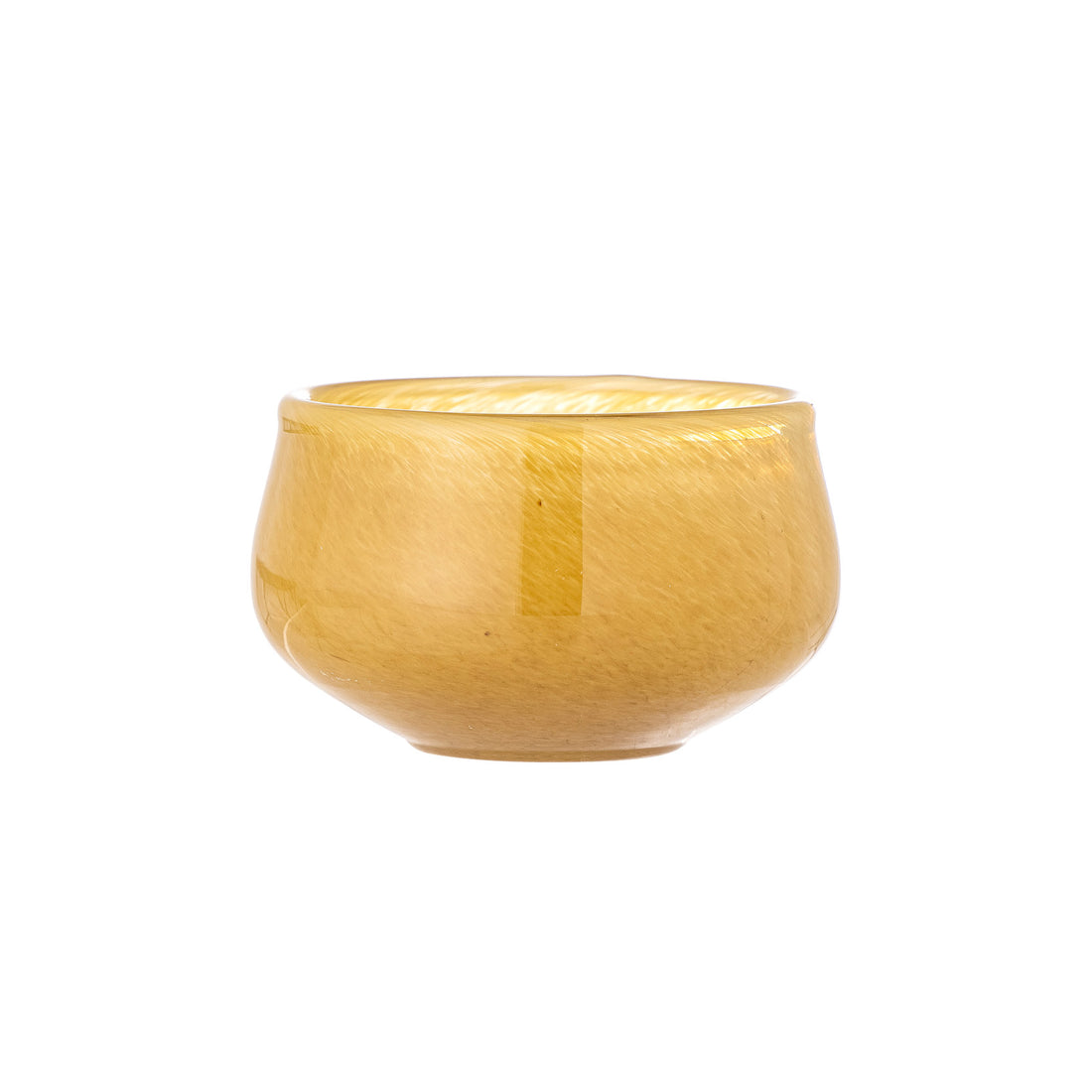 Teelichtglas Senf