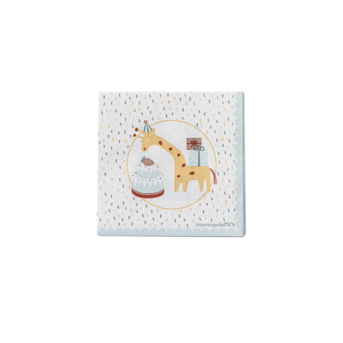Geburtstags Serviette Giraffe