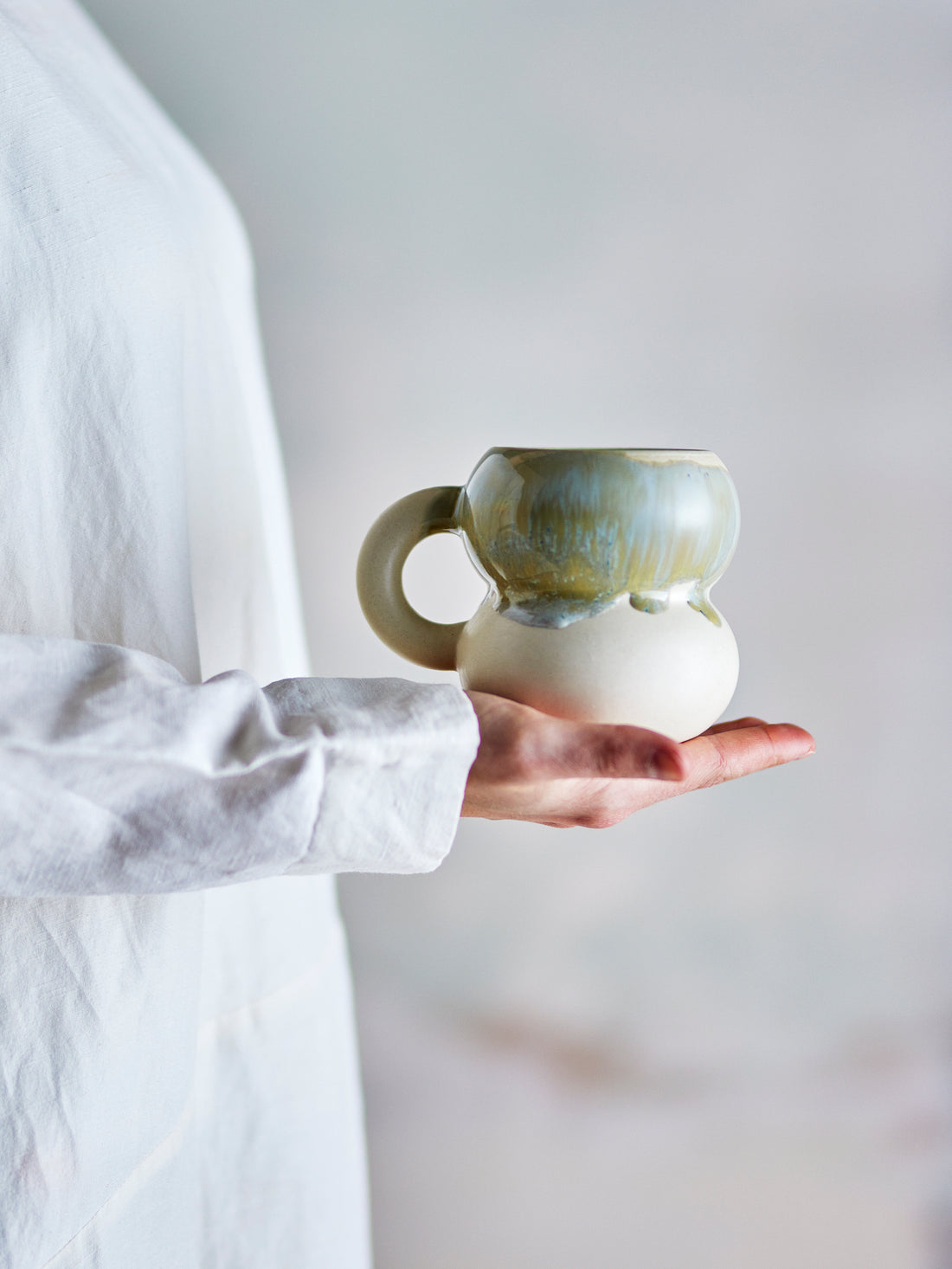 Becher Luna I Natur