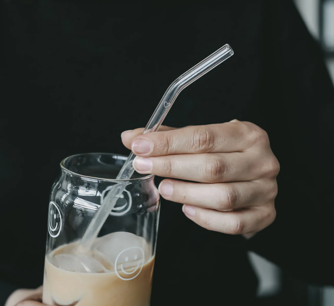 Strohhalme gebogen I  4er Set