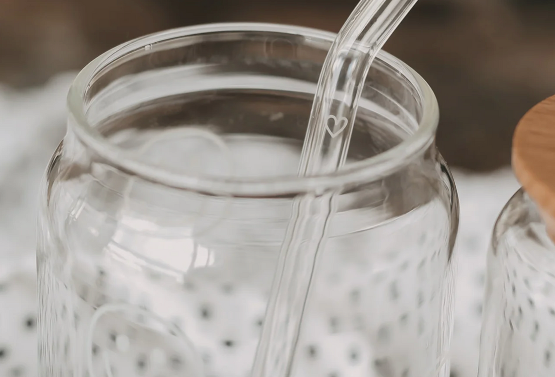 Strohhalme gebogen I  4er Set