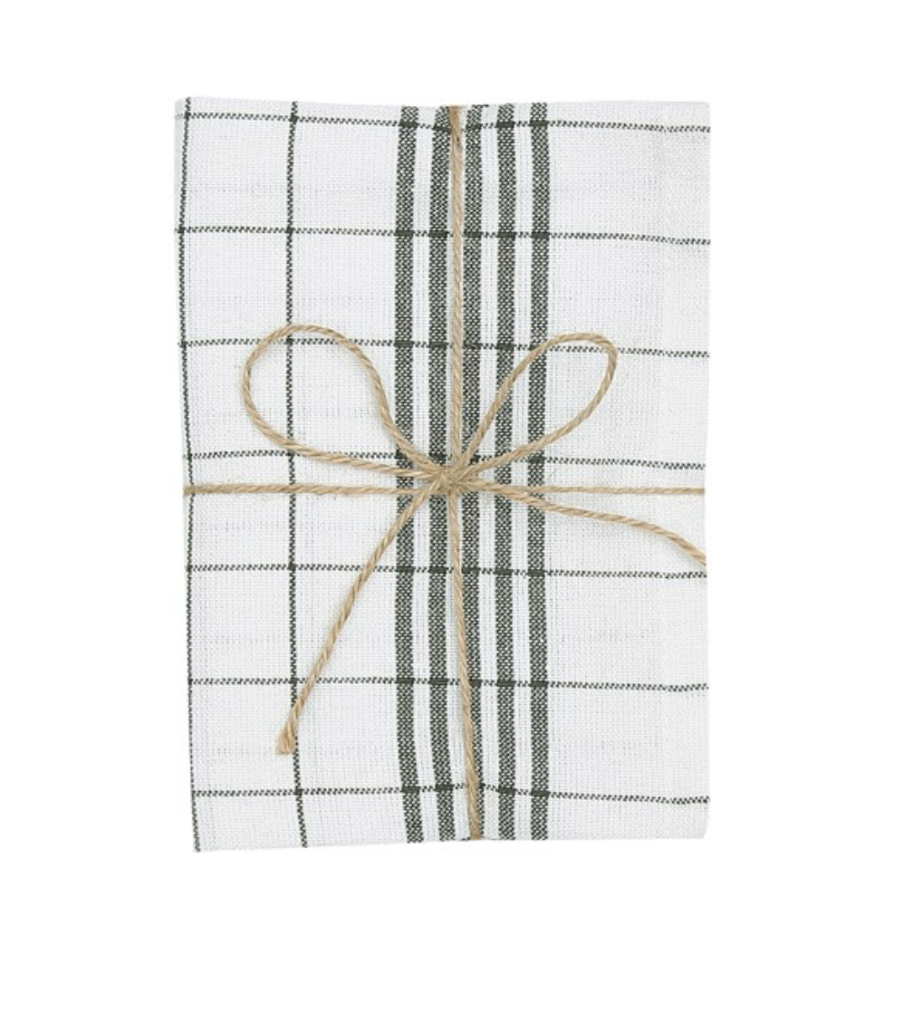 Geschirrtuch 2er Set Astrid I grün