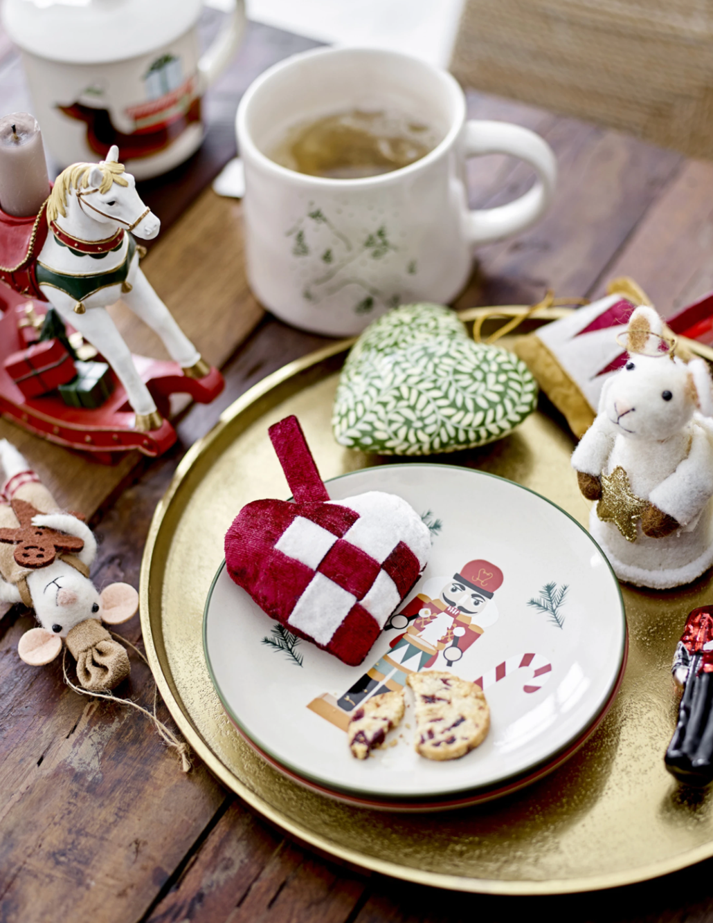 Kerzenständer Schaukelpferd