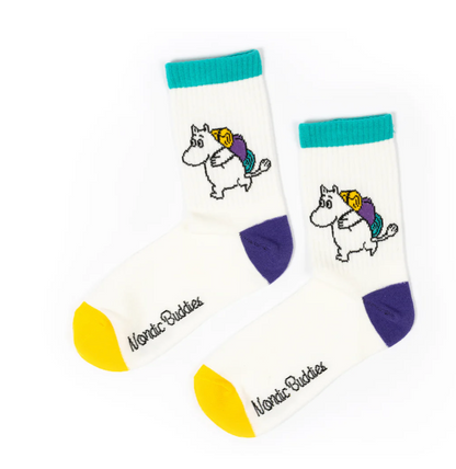 Moomintroll Camping Damen Retro Socken