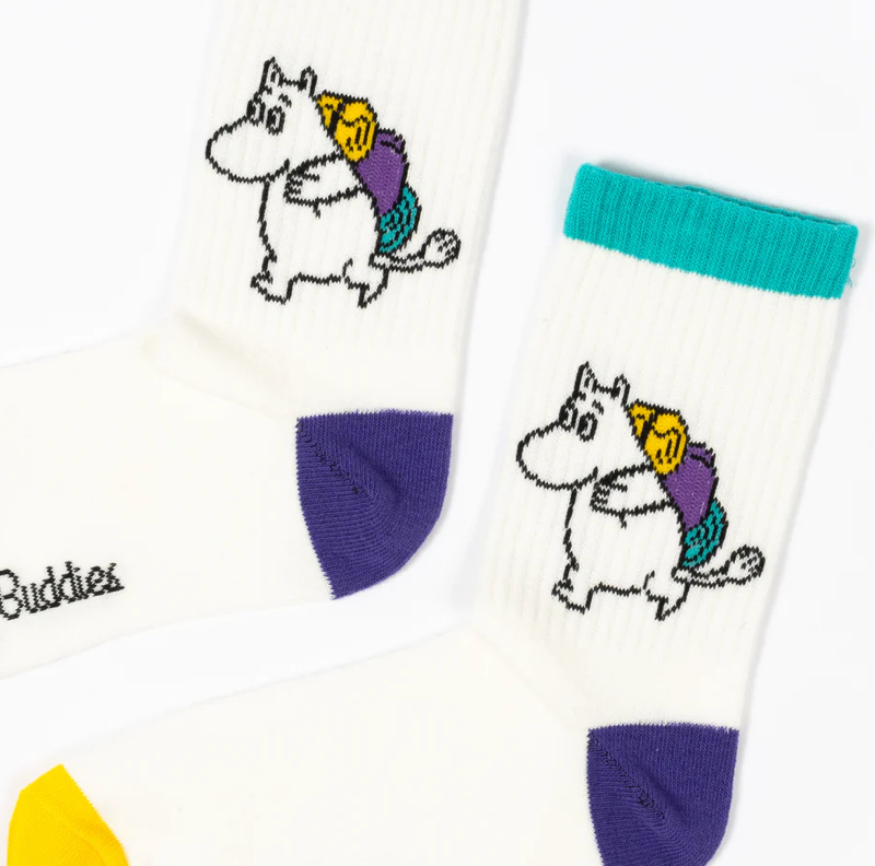 Moomintroll Camping Damen Retro Socken