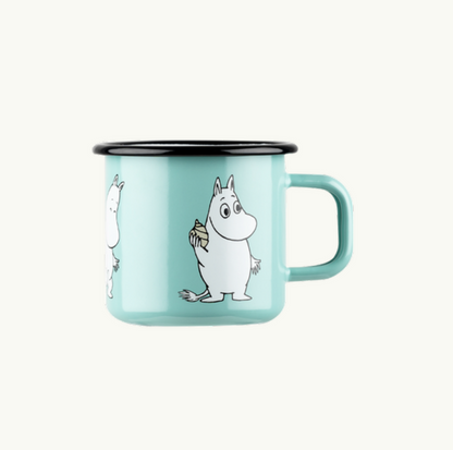 Moomin Emaillebecher I mint