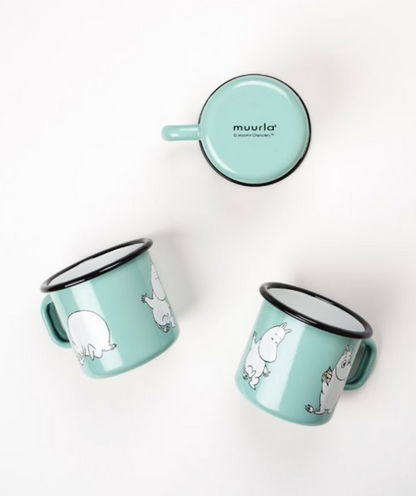 Moomin Emaillebecher I mint