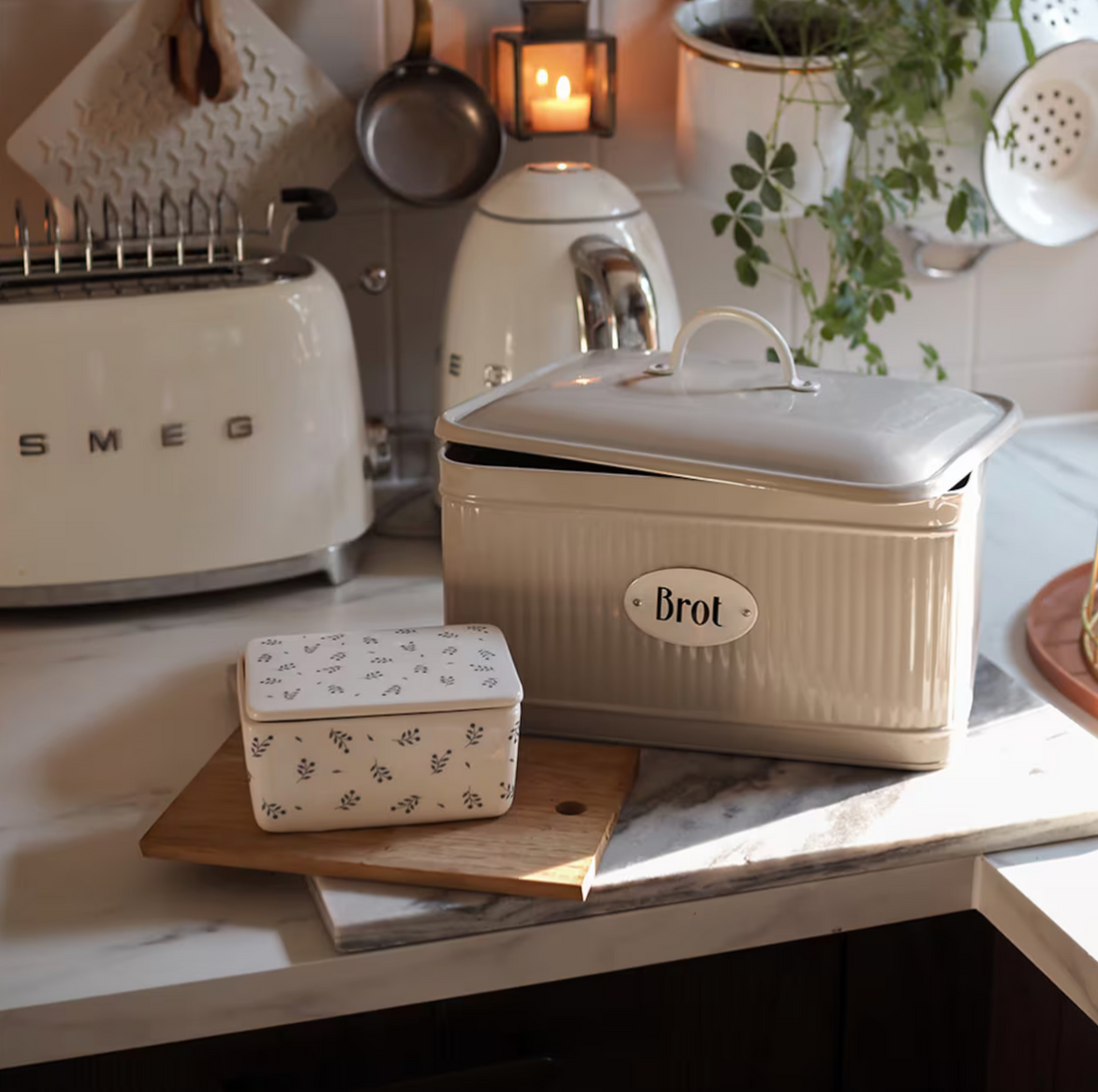 Brotdose Hugo I beige