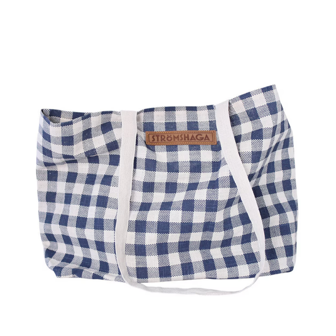 Jutetasche  I  Karomuster